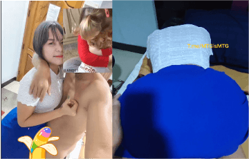 ဖင်ကြီးကိုကုန်းနေတာ ထဘီလှန်ပြီးတော့ကြုံး