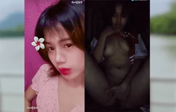 ဒီစော်လေးညက နှိုက်ပြပွတ်ပြတဲ့ solo hd