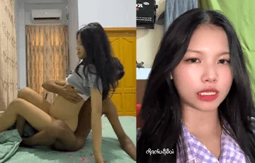 စော်လေးကအောက်နုတ်ခမ်းကိုက်ပြီး ခံနေရတယ် ဘဲလေးကလိုးတာလိုးတာစောက်ရမ်း